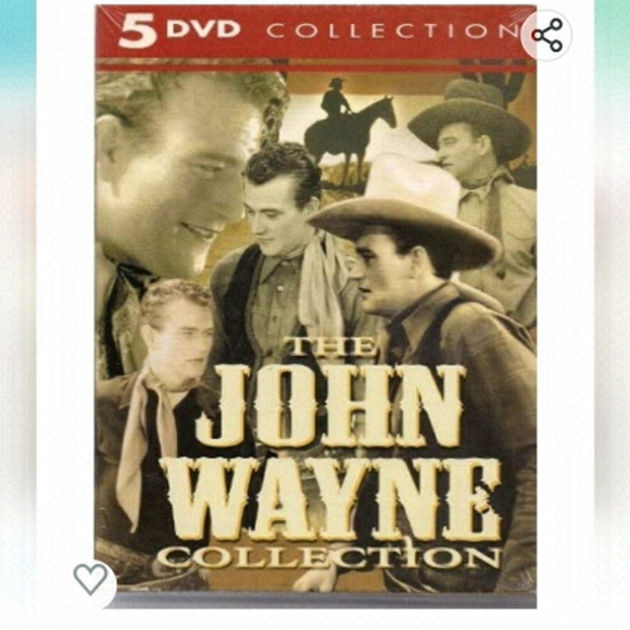 JOHN Wayne Collection - 5 DVDs, 10 Movies, Bonus Features, Never Used - Picture 1 of 1